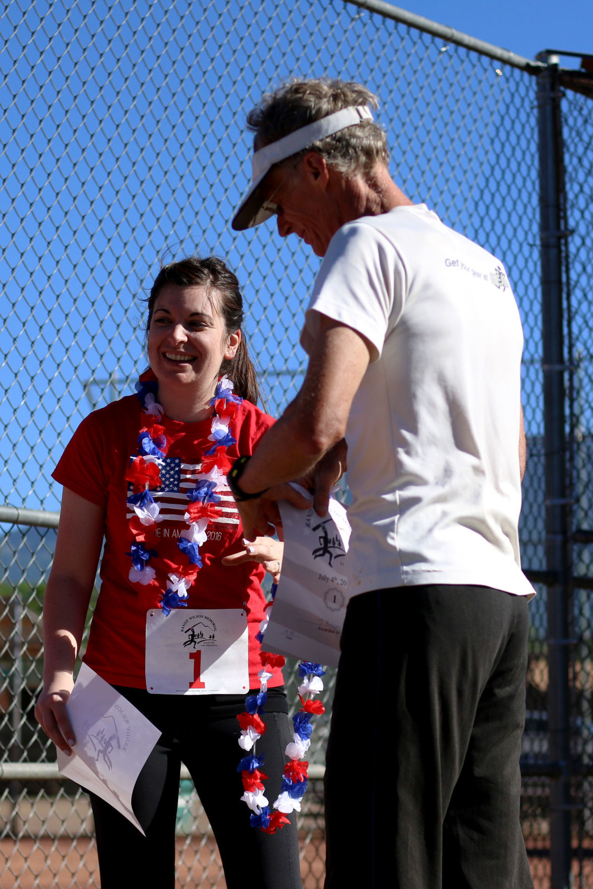 Awarding the winner